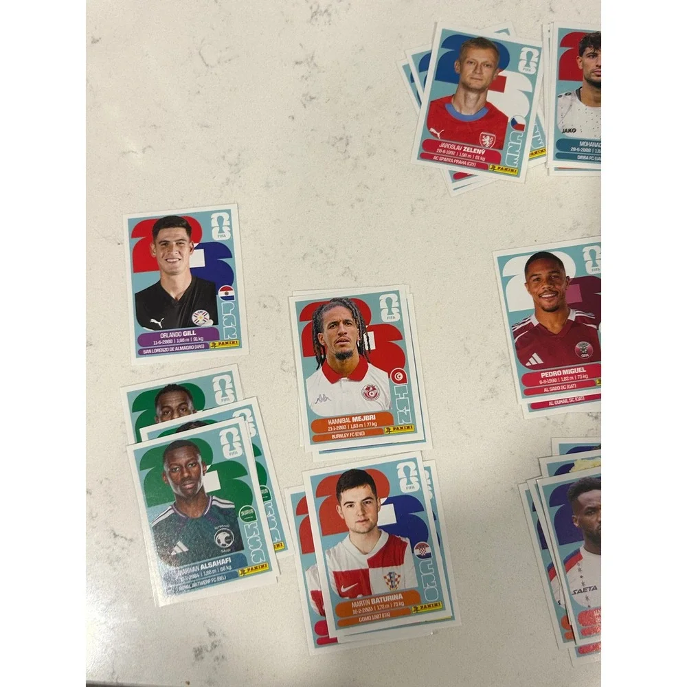 Panini FIFA World Cup 2026 Sticker Lot 182 with some Holographic
